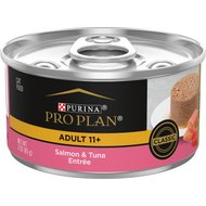 Purina Pro Plan Focus Adult 11+ Classic Salmon & Tuna Entree Canned Cat Food