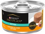 Purina Pro Plan Focus Kitten Classic Chicken & Liver Entree Canned Cat Food, 3-oz, case of 24