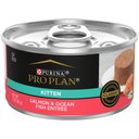 Purina Pro Plan Kitten Classic Salmon & Ocean Fish Entree Canned Cat Food, 3-oz, case of 24