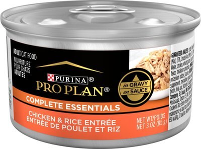 Purina Pro Plan Savor Adult Chicken & Rice Entree in Gravy Canned Cat Food, slide 1 of 1