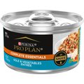 Purina Pro Plan Savor Adult Sole & Vegetable Entree in Sauce Canned Cat Food, 3-oz, case of 24