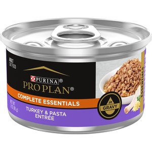 Purina Pro Plan Savor Adult Turkey & Pasta Entree in Gravy Canned Cat Food, 3-oz, case of 24