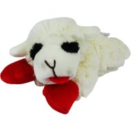 Multipet Lamb Chop Squeaky Plush Dog Toy, Mini