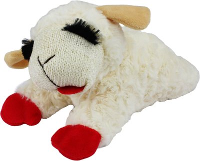 Multipet Lamb Squeaky Plush Dog Toy