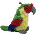 Multipet Look Who's Talking Parrot Plush Dog Toy
