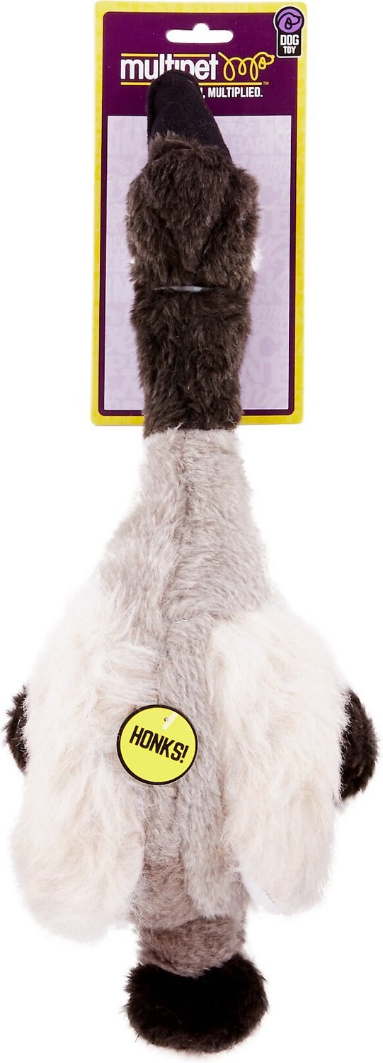 Multipet Migrator Bird Canadian Goose Plush Dog Toy, Large - 0