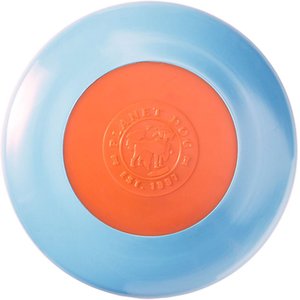Planet Dog Orbee-Tuff ZOOM Flyer Dog Toy, Blue/Orange