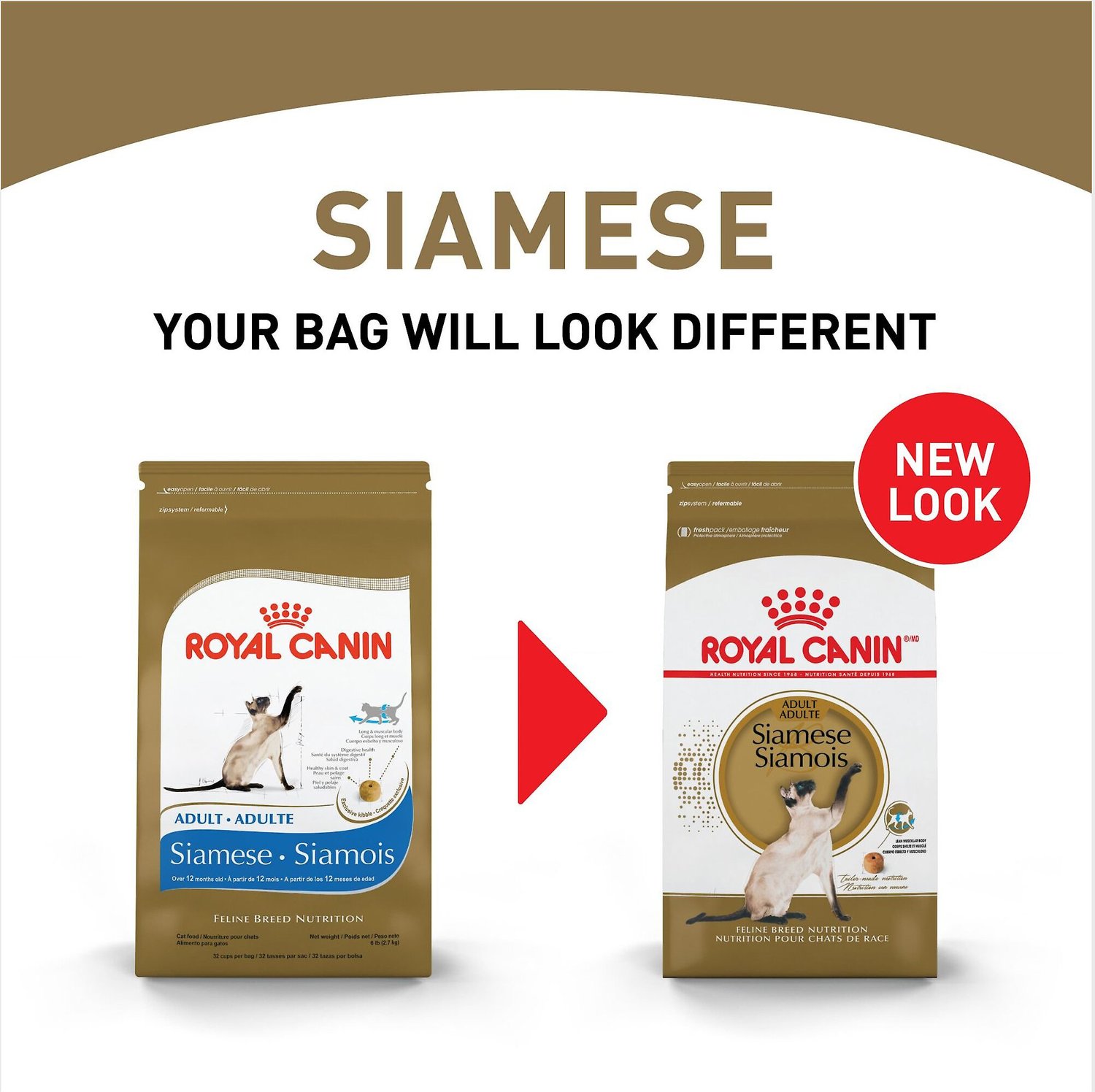 ROYAL CANIN Siamese Dry Cat Food, 2.5lb bag