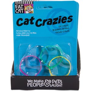Fat Cat Crazies Playrings Cat Toy