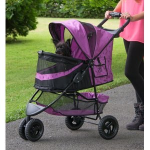 Pet Gear Special Edition No-Zip Dog & Cat Stroller, Orchid