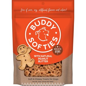 Buddy Biscuits Original Soft & Chewy with Peanut Butter Dog Treats, 20-oz bag