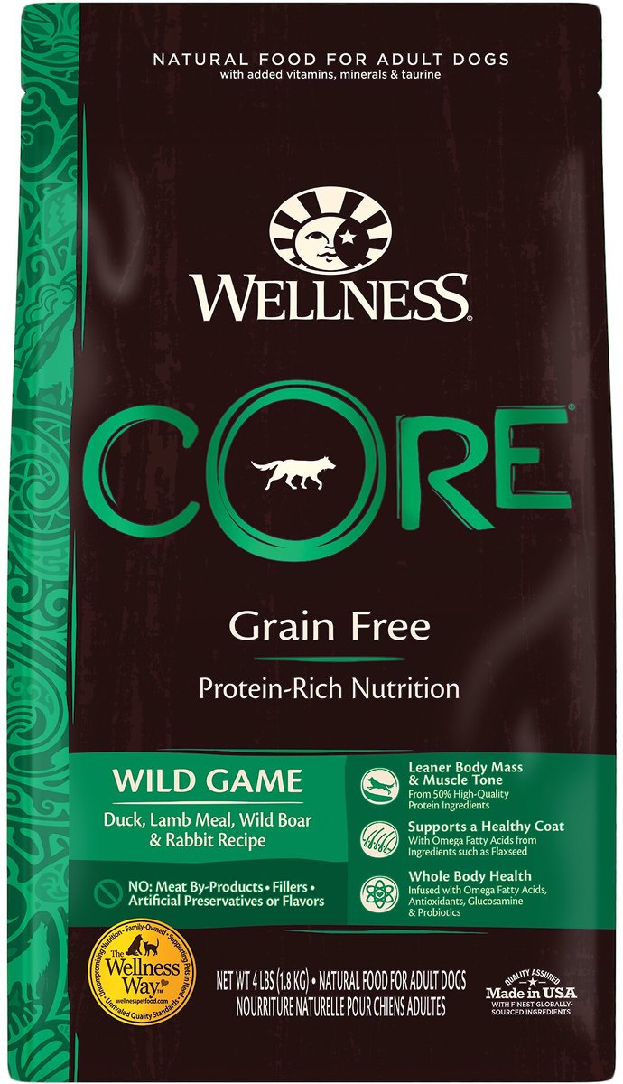 Wellness CORE Grain-Free Wild Game Duck Dry Food