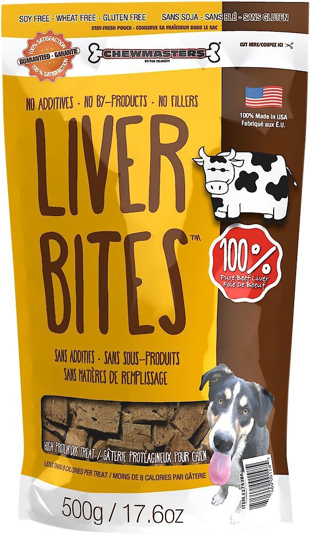 chewmasters freeze dried liver bites