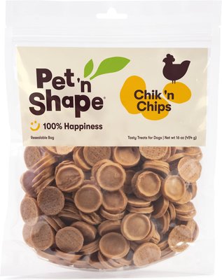 Pet 'n Shape Grain-Free Chik 'n Chips Dog Treats, slide 1 of 1