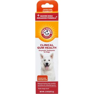 Arm & Hammer Clinical Gum Health Chicken Flavored Enzymatic Dog Toothpaste, 2.5-oz tube