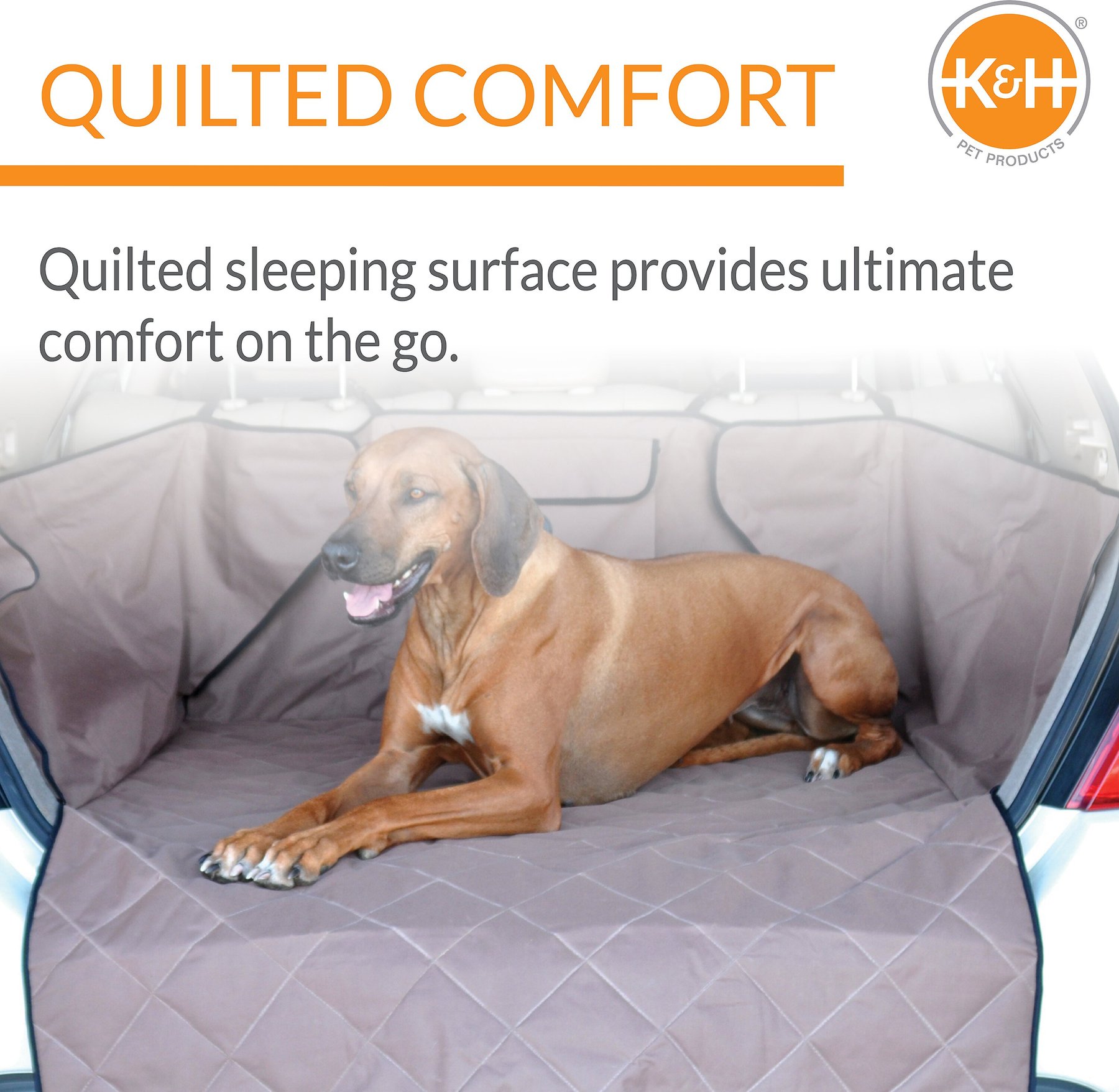 K&H PET PRODUCTS Quilted Cargo Cover, Tan - Chewy.com