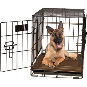 K&H Pet Products Self-Warming Dog Crate Pad, Mocha, 32 x 48 in
