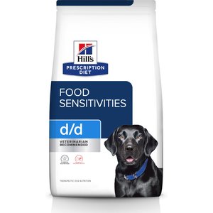 Hill's Prescription Diet d/d Skin/Food Sensitivities Potato & Salmon Recipe Dry Dog Food, 8-lb bag
