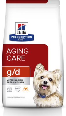 Hill's Prescription Diet g/d Aging Care Chicken Flavor Dry Dog Food, slide 1 of 1