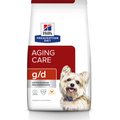 Hill's Prescription Diet g/d Aging Care Chicken Flavor Dry Senior Dog Food, 8.5-lb bag