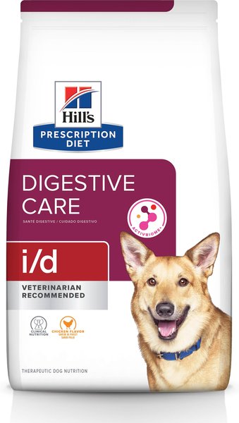 Hill's Prescription Diet i/d Digestive Care Chicken Flavor Dry Dog Food, 17.6-lb bag slide 1 of 11