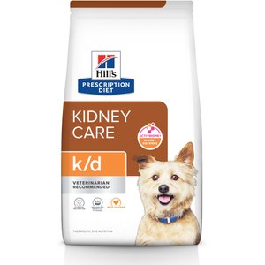 Hill's Prescription Diet k/d Kidney Care with Chicken Dry Dog Food, 17.6-lb bag