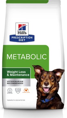 Hill's Prescription Diet Metabolic Weight Management Chicken Flavor Dry Dog Food, slide 1 of 1