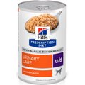 Hill's Prescription Diet u/d Urinary Care Chicken Flavor Canned Dog Food, 13-oz, case of 12