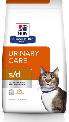 Hill's Prescription Diet s/d Urinary Care Chicken Flavor Dry Cat Food, slide 1 of 1