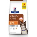 Hill's Prescription Diet k/d Kidney Care with Chicken Dry Cat Food, 8.5-lb bag