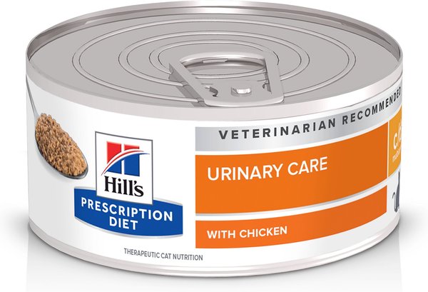 Hill's Prescription Diet c/d Multicare Urinary Care with Chicken Wet Cat Food, 5.5-oz, case of 24 slide 1 of 11