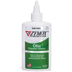 Zymox Otic Dog & Cat Ear Infection Treatment without Hydrocortisone, 4-oz bottle