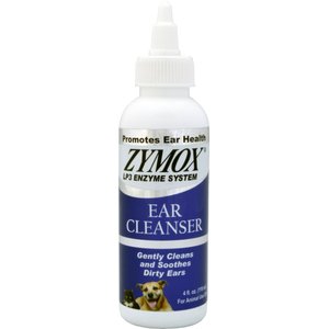 Zymox Veterinary Strength Dog & Cat Ear Cleanser, 4-oz bottle