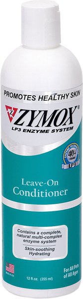 Zymox Veterinary Strength Enzymatic Dog & Cat Leave-on Conditioner, 12-oz bottle slide 1 of 9