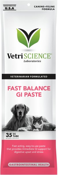 VetriScience Fast Balance G.I. Paste Medication for Digestive Issues for Cats & Dogs, 35-cc slide 1 of 6