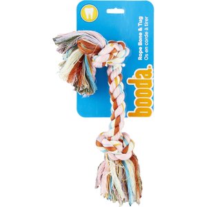 Booda Multi Color 2-Knot Rope Dog Toy