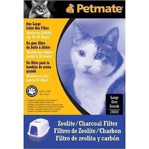 Petmate Zeolite Basic Litter Box Filter, Large