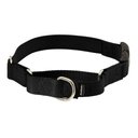 PetSafe Quick Snap Buckle Nylon Martingale Dog Collar, Black, Medium: 11 to 15-in neck, 3/4-in wide
