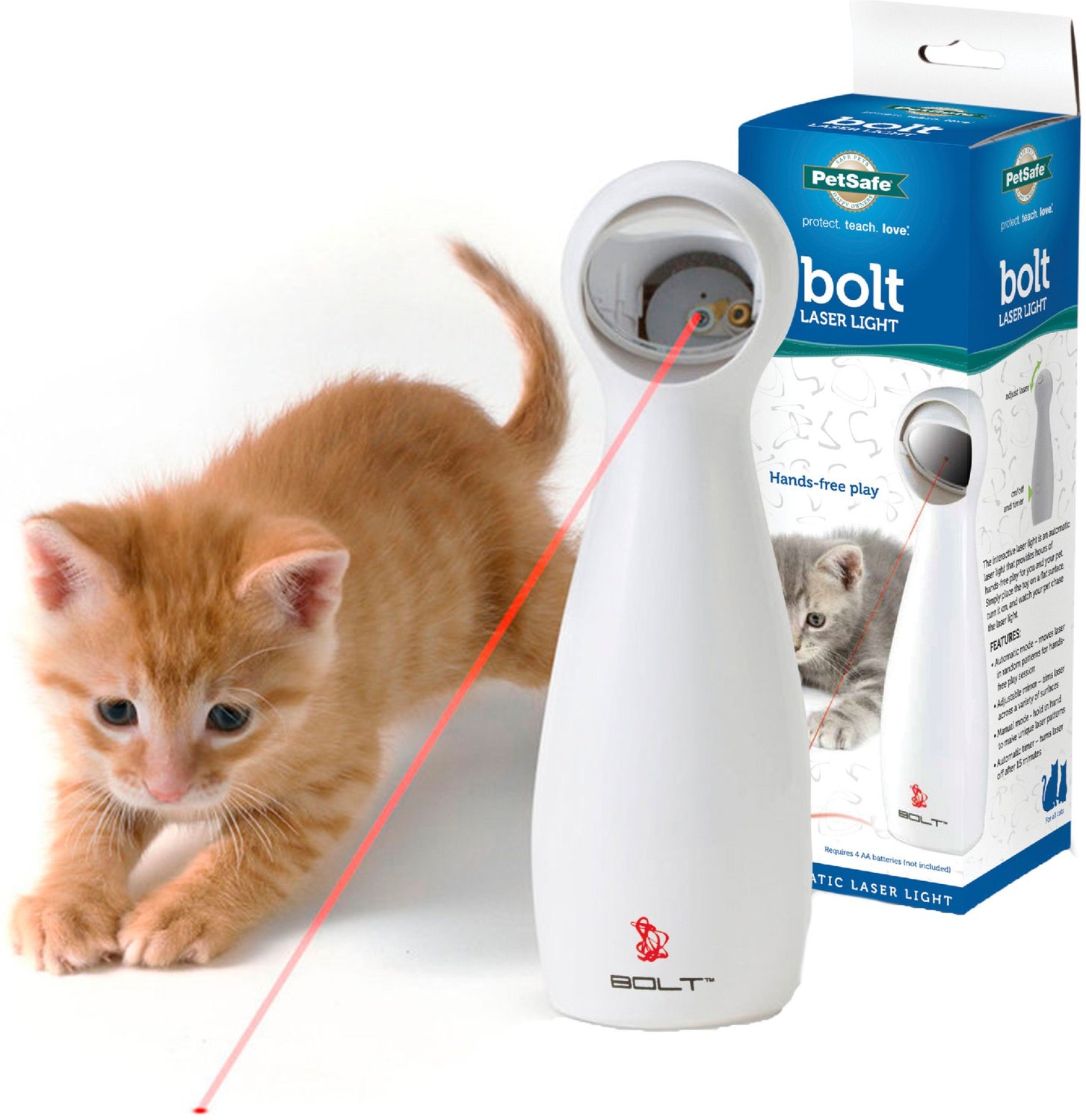 Cat Laser Toy: PETSAFE Bolt Interactive 