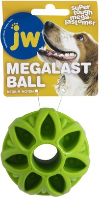 JW Pet Megalast Ball Dog Toy, Color Varies, slide 1 of 1