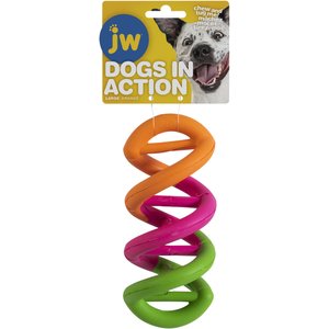JW Pet Dogs in Action Dog Toy, Color Varies, Large