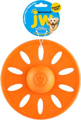 JW Pet Whirlwheel Flying Disk Dog Toy, Color Varies, slide 1 of 1