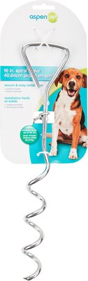 Aspen Pet Spiral Tie-Out Stake, slide 1 of 1