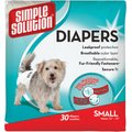 Simple Solution Original Disposable Female Dog Diapers
