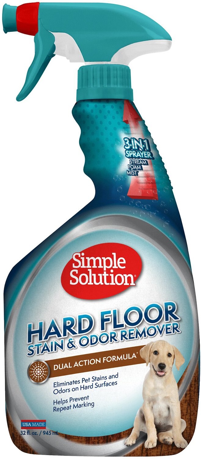 Simple Solution Hardfloors Stain Odor Remover 32 Oz Bottle