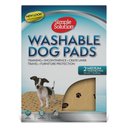 Simple Solution Washable Dog Training & Travel Pad, XXL: 30 x 32-in, 2 count, Unscented