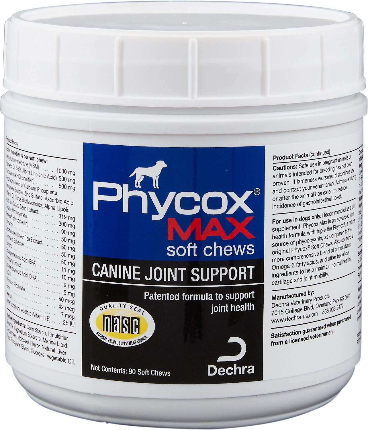 PHYCOX MAX Soft Chews Joint Support Dog 