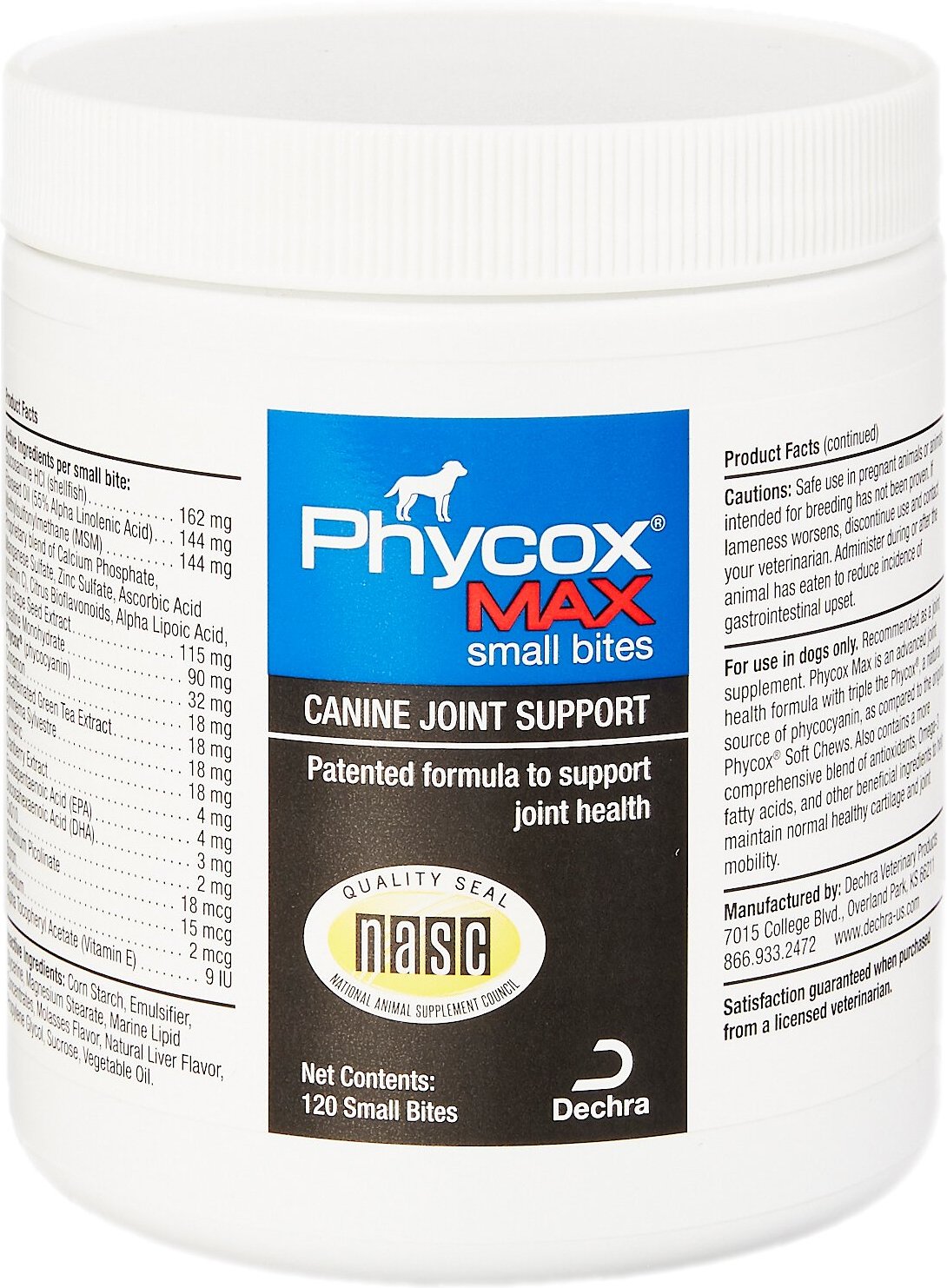 PHYCOX MAX Small Bites Soft Chews Joint 