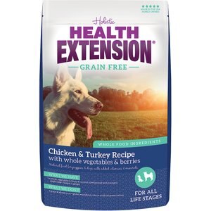 Health Extension Grain-Free Chicken & Turkey Recipe Dry Dog Food, 4-lb bag