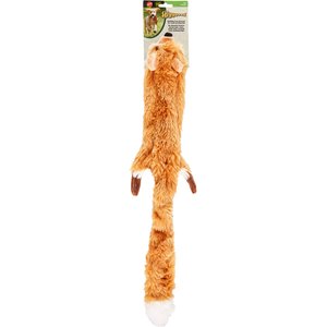 Ethical Pet Skinneeez Forest Series Fox Stuffing-Free Squeaky Plush Dog Toy, 23-in